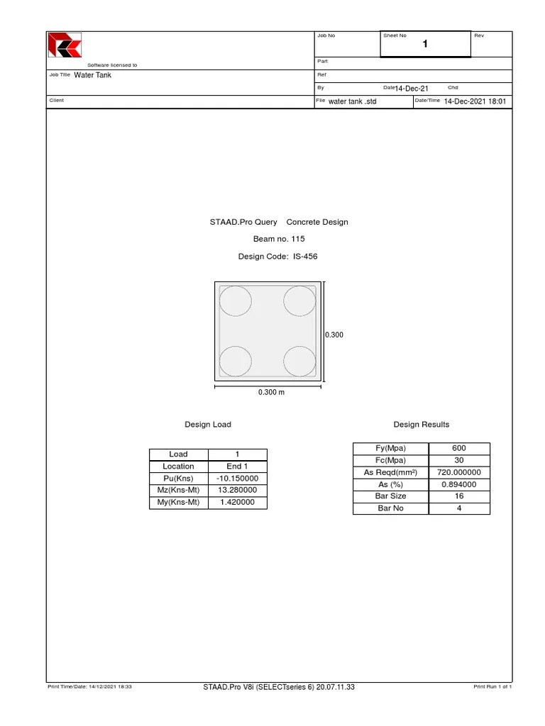 Column Concrete Design | PDF | Software Development | Software