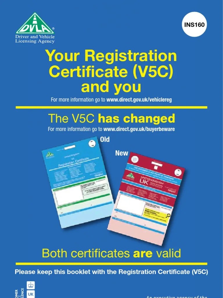 V5C_DVLA Vehicles Transport