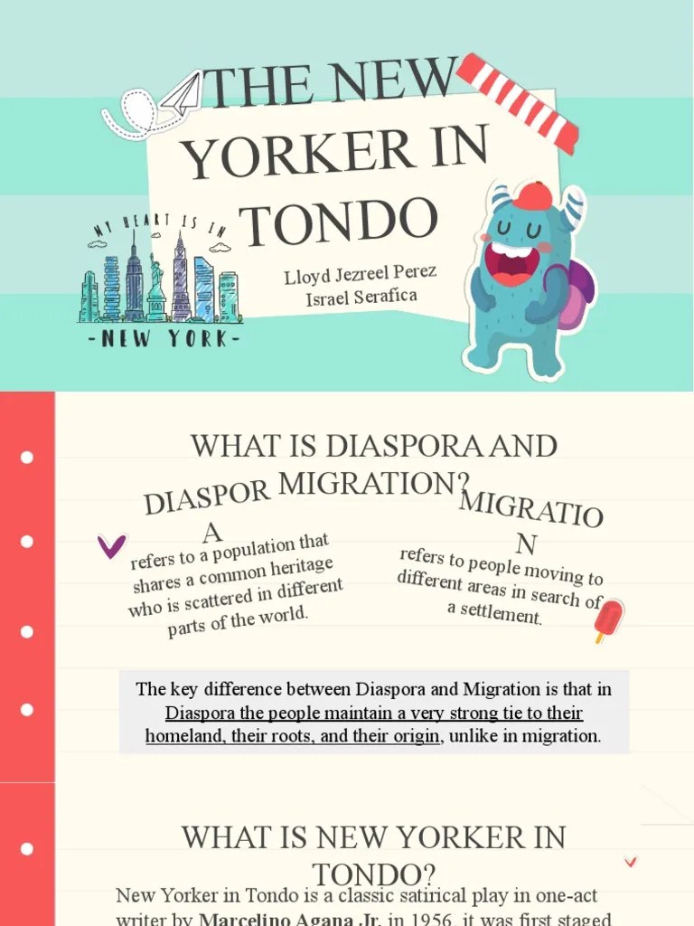 The New Yorker in Tondo PDF