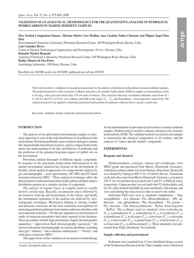 Validacija Biomarkera PDF Gas Chromatography Detection Limit