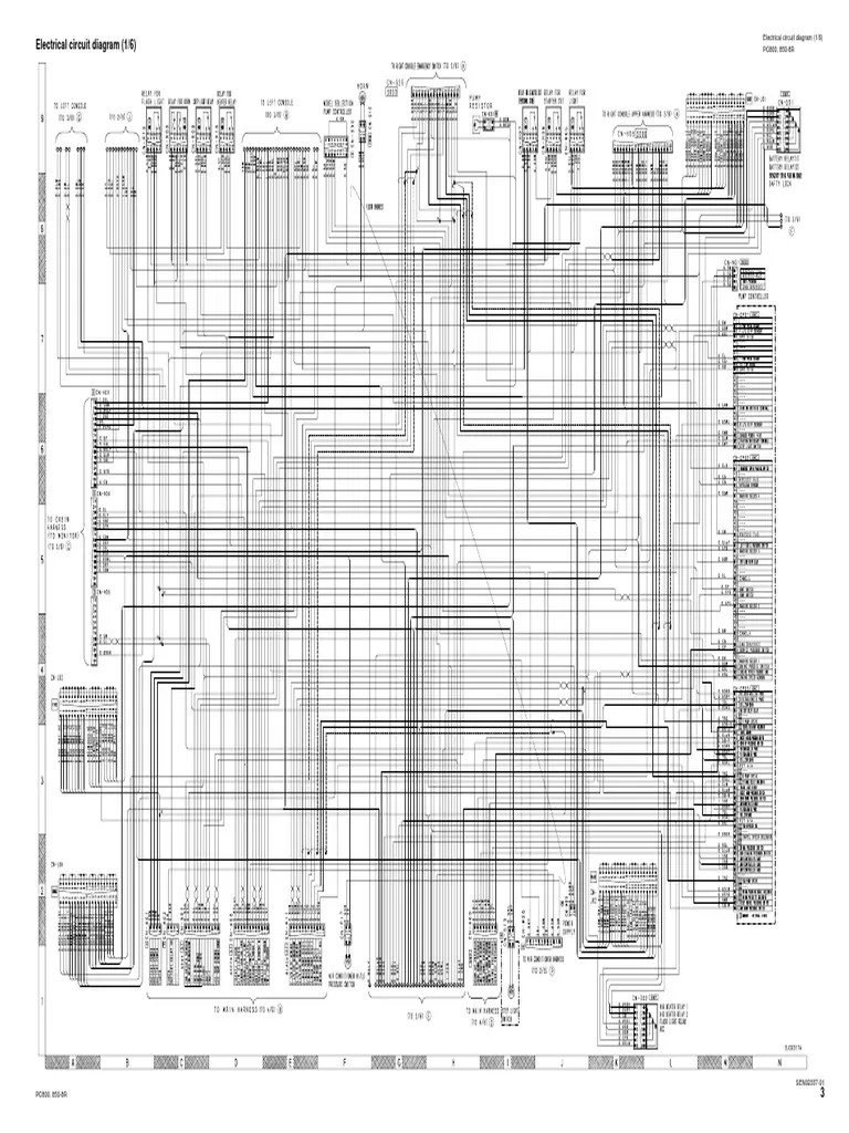 Komatsu PC800-8 Electrical System | PDF | Manufactured Goods | Electric