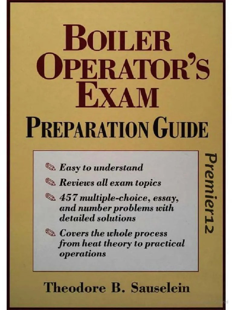 Boiler Operator Exam Prep Guide PDF Heat Transfer Boiler
