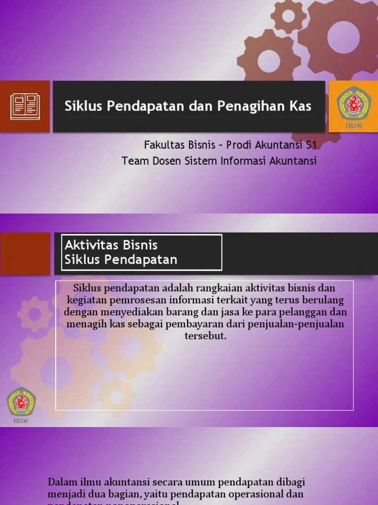 Seccion 9 Dan 10 Siklus Pendapatan Dan Penagihan Kas | PDF