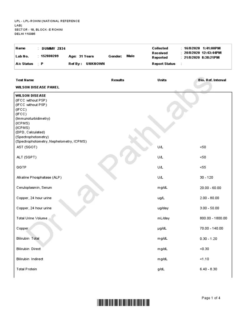 DR Lal Pathlabs LPL LplRohini (National Reference Lab) Sector 18