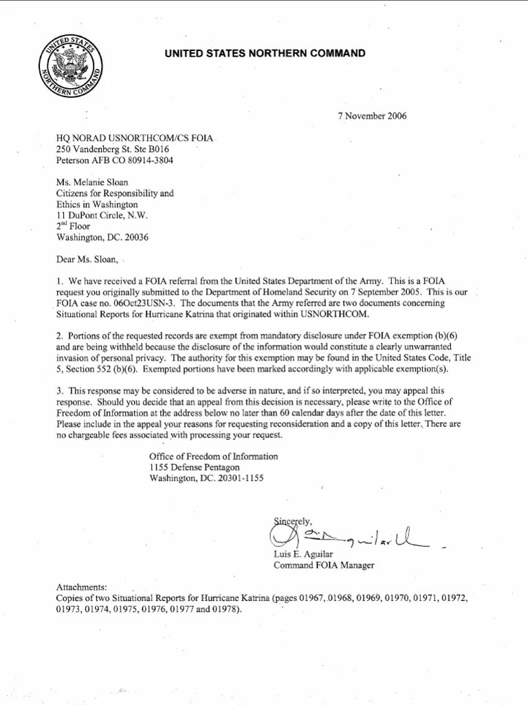 The Best Laid Plans DHS Response To CREW Lawsuit FEMA and Hurricane