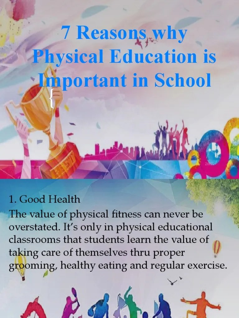 7 Reasons Why Physical Education Is Important in PDF Physical