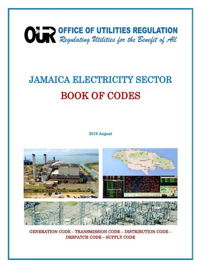 Jamaica Electricity Book of Codes.2016 PDF Direct Current