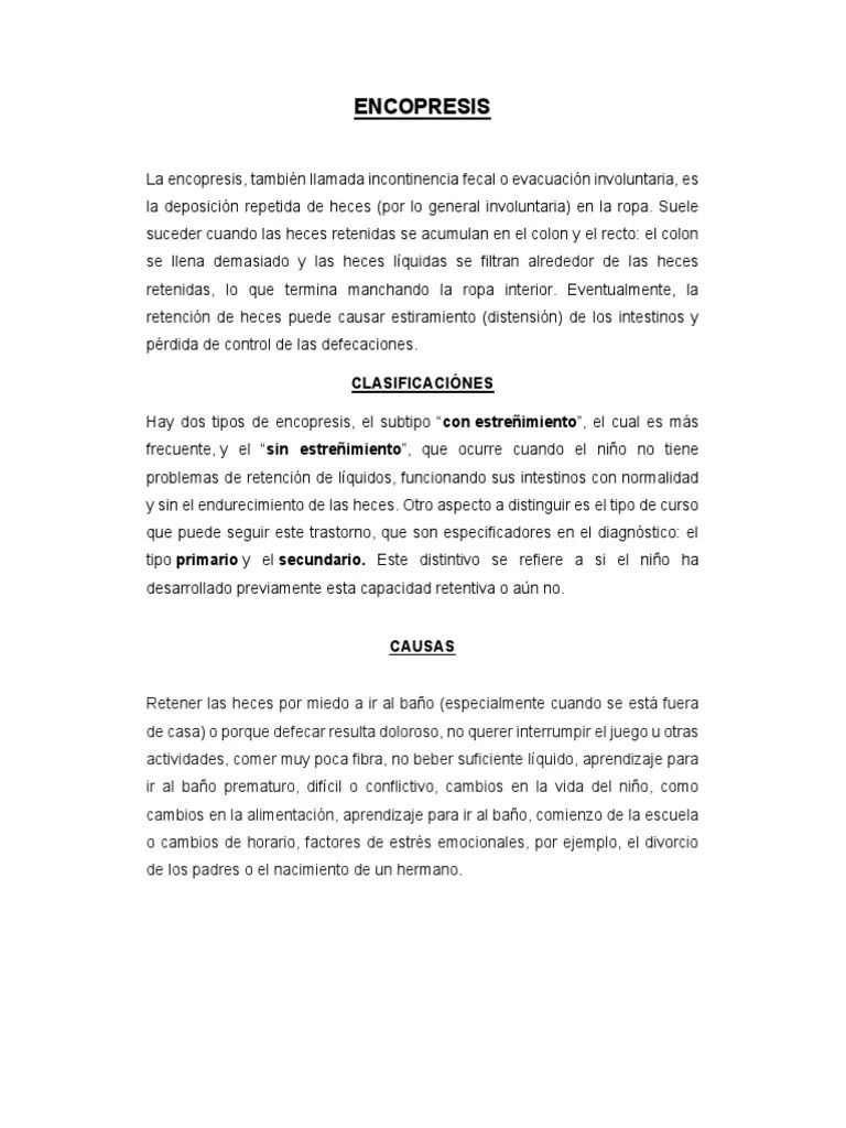 ENCOPRESIS PDF