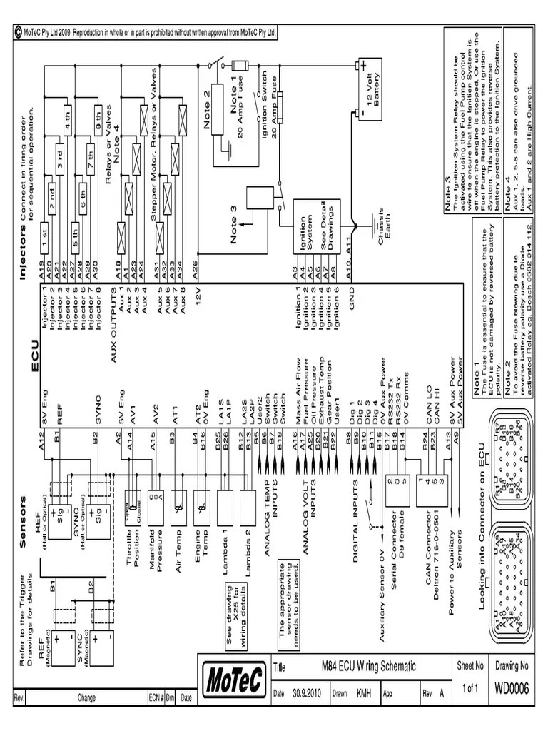 Wd0006 m84 Ecu Wiring Schematic PDF