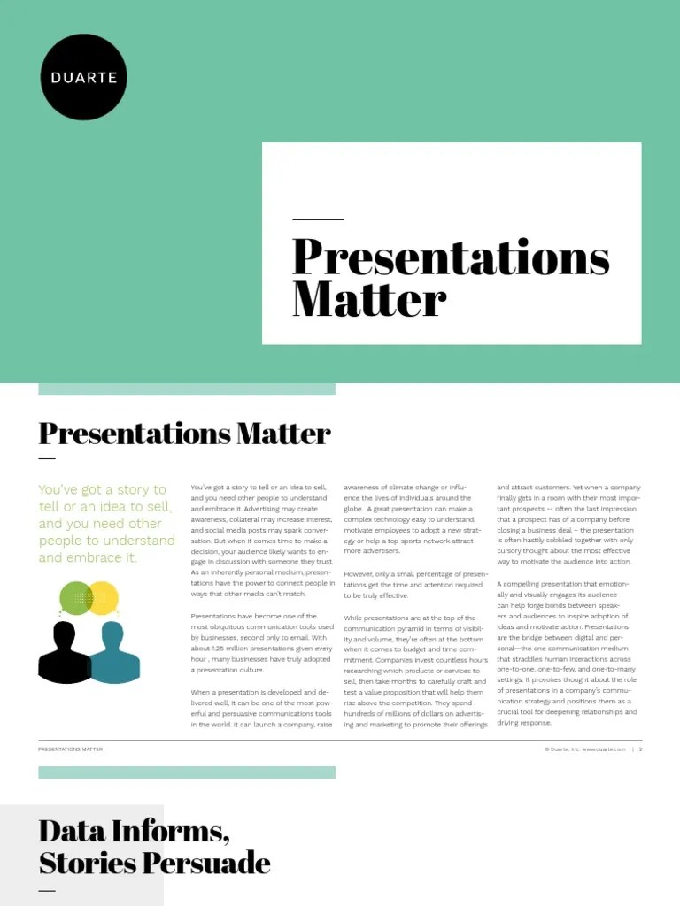 Duarte Presentations Matters PDF