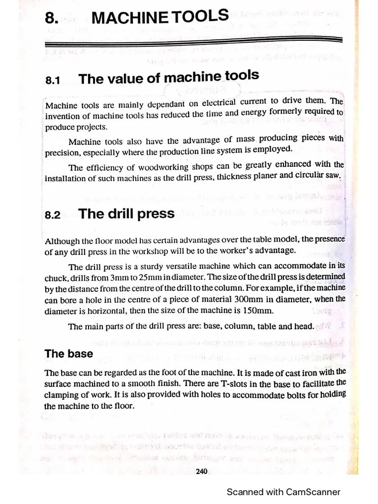 Machine Tools PDF