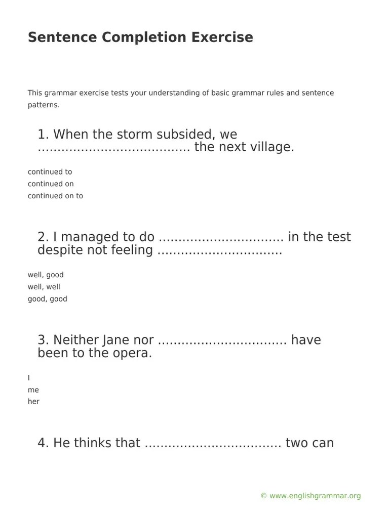Sentence Completion Exercise PDF Tropical Cyclone Seasons Storms