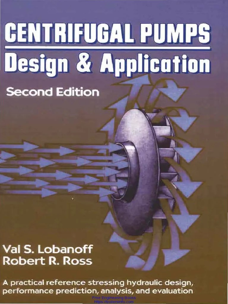 Centrifugal Pumps Design and Application PDF