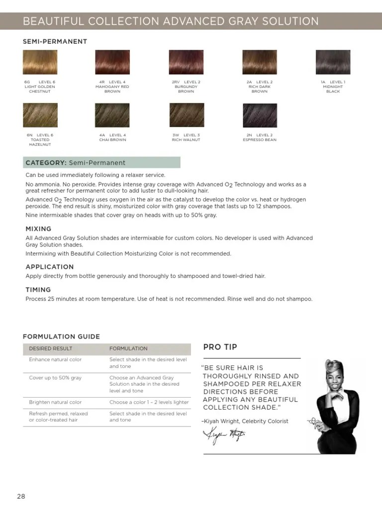 Beautiful Collection Advanced Gray Solution SemiPermanent PDF
