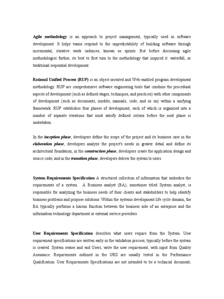 Elaboration Phase, Developers Analyze The Project's Needs in Greater