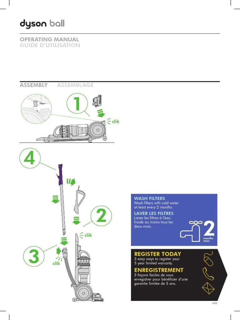 Guide D'Utilisation: Operating Manual | PDF | Vacuum Cleaner | Dishwasher