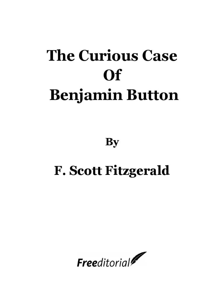 The Curious Case of Benjamin Button PDF