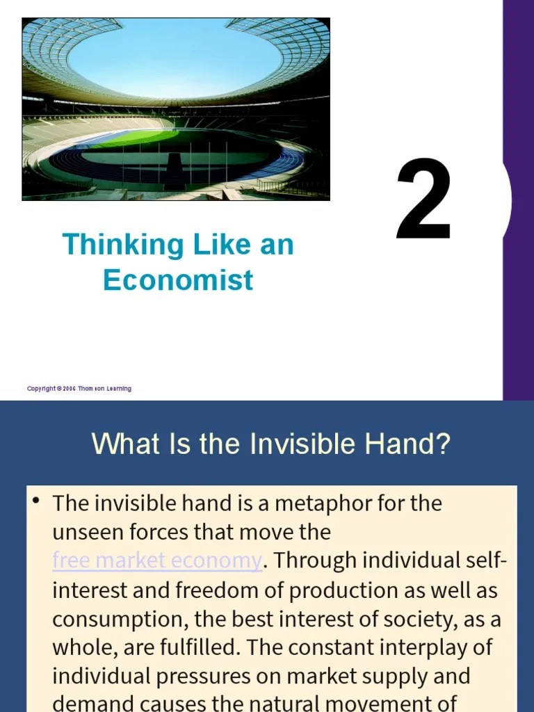 Ch02 Thinking Like An Economist | PDF | Economics | Market (Economics)