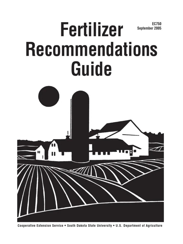 Fertilizer Guide PDF Fertilizer Legume