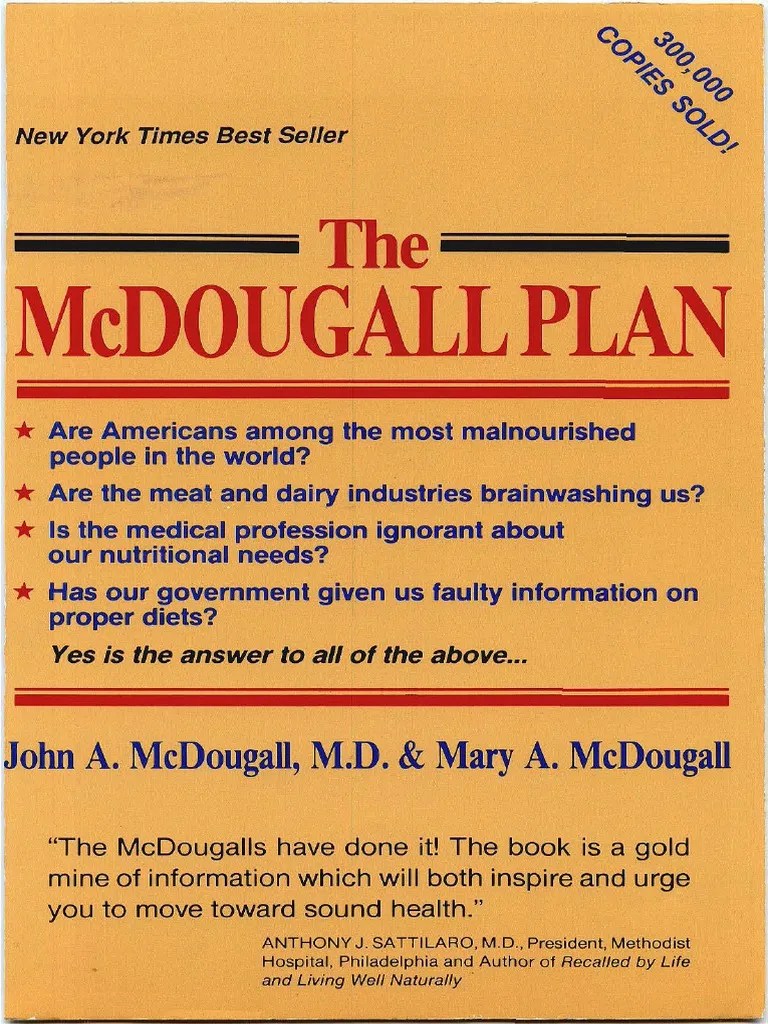 The McDougall Plan PDF Foods Diet & Nutrition