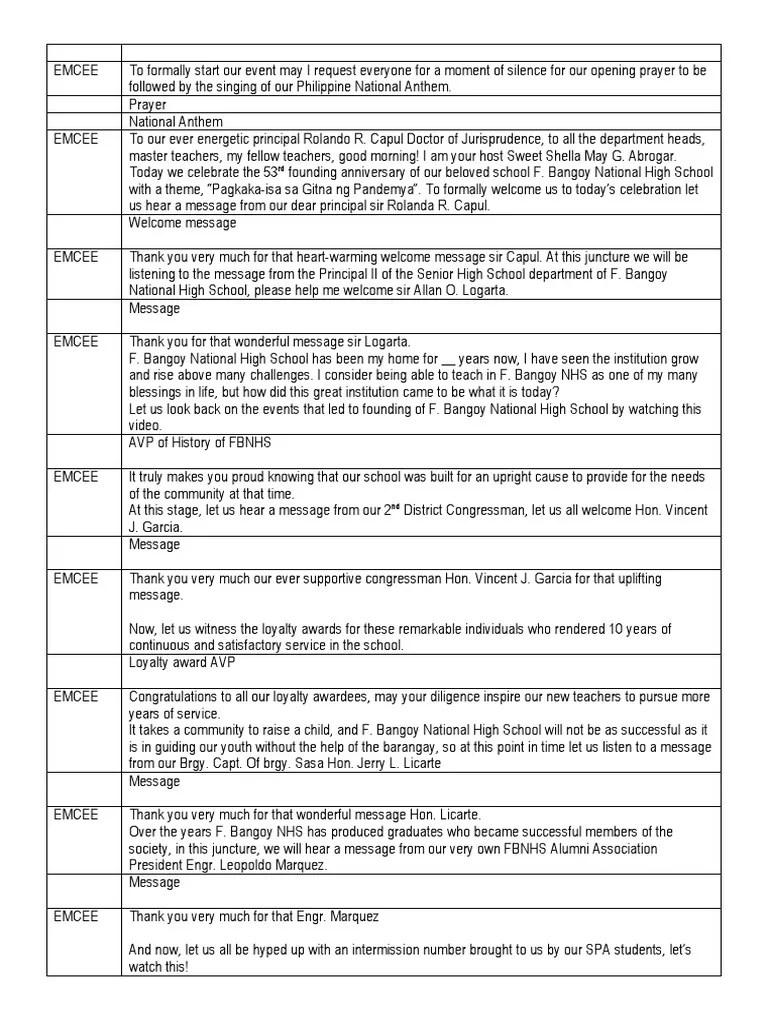 Script Foundation Day PDF