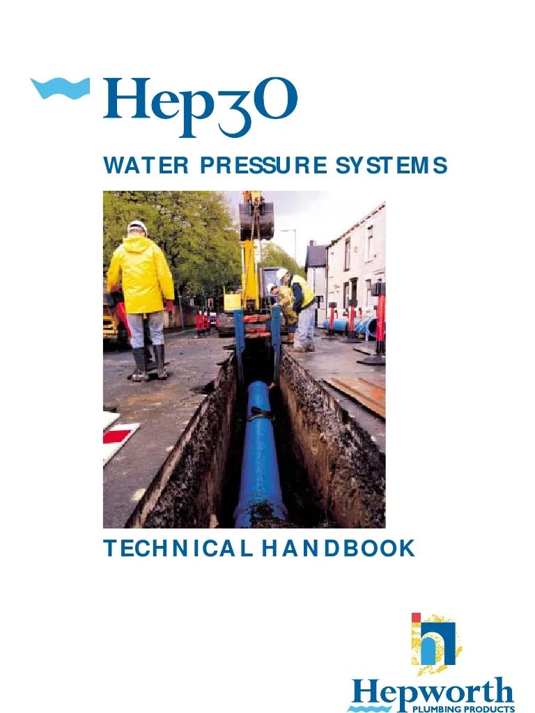 PVC Hepworth Tech Handbook PDF Fracture Pipe (Fluid Conveyance)