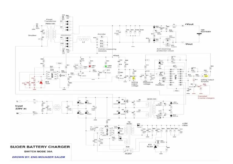 SUOER China Battery Charger MA1230A PDF