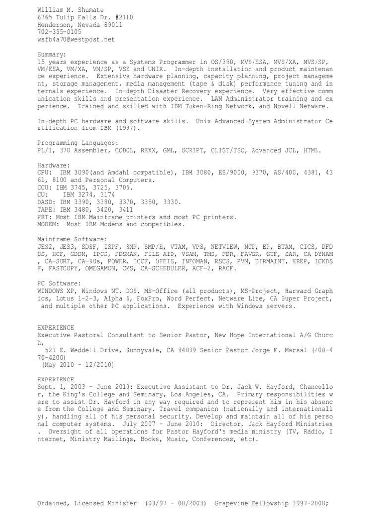 z/OS System Programmer PDF System Software Proprietary Software