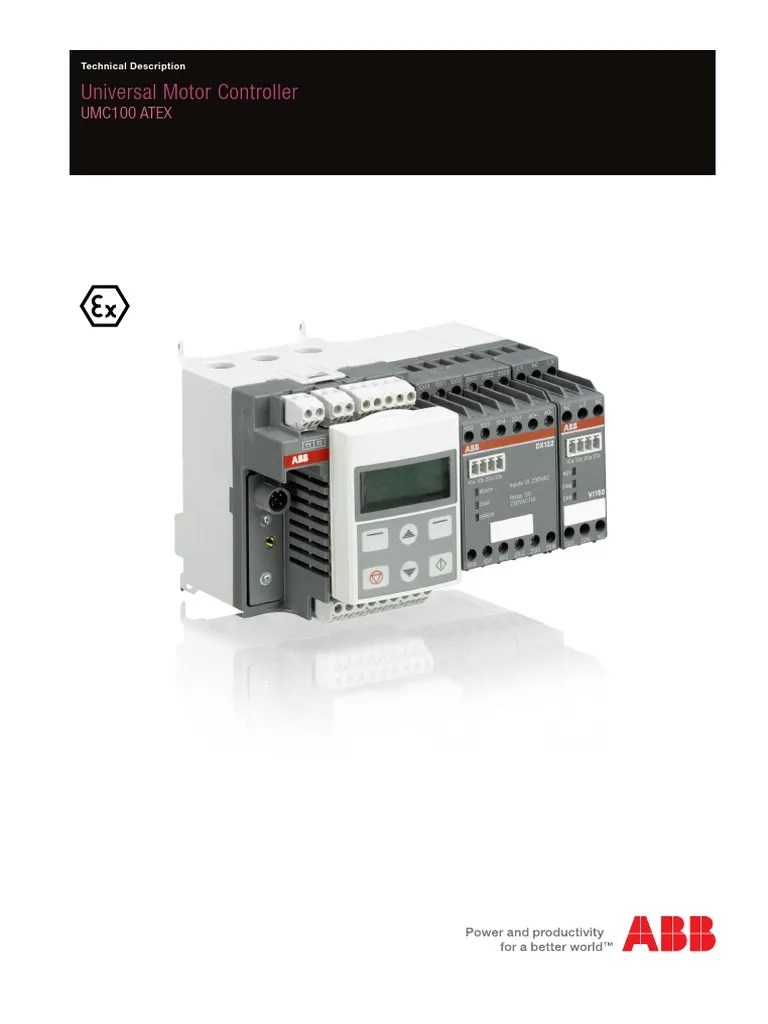 UMC 100 Manual | PDF | Input/Output | Relay