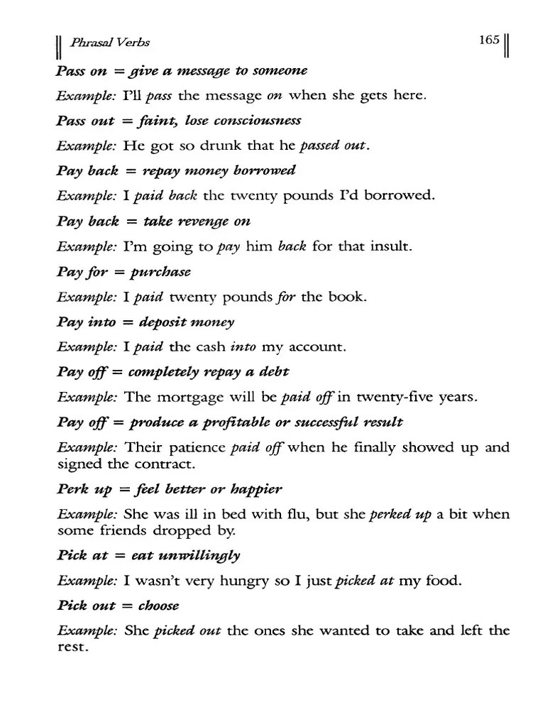 Understanding Phrasal Verbs A Comprehensive Guide to Common English