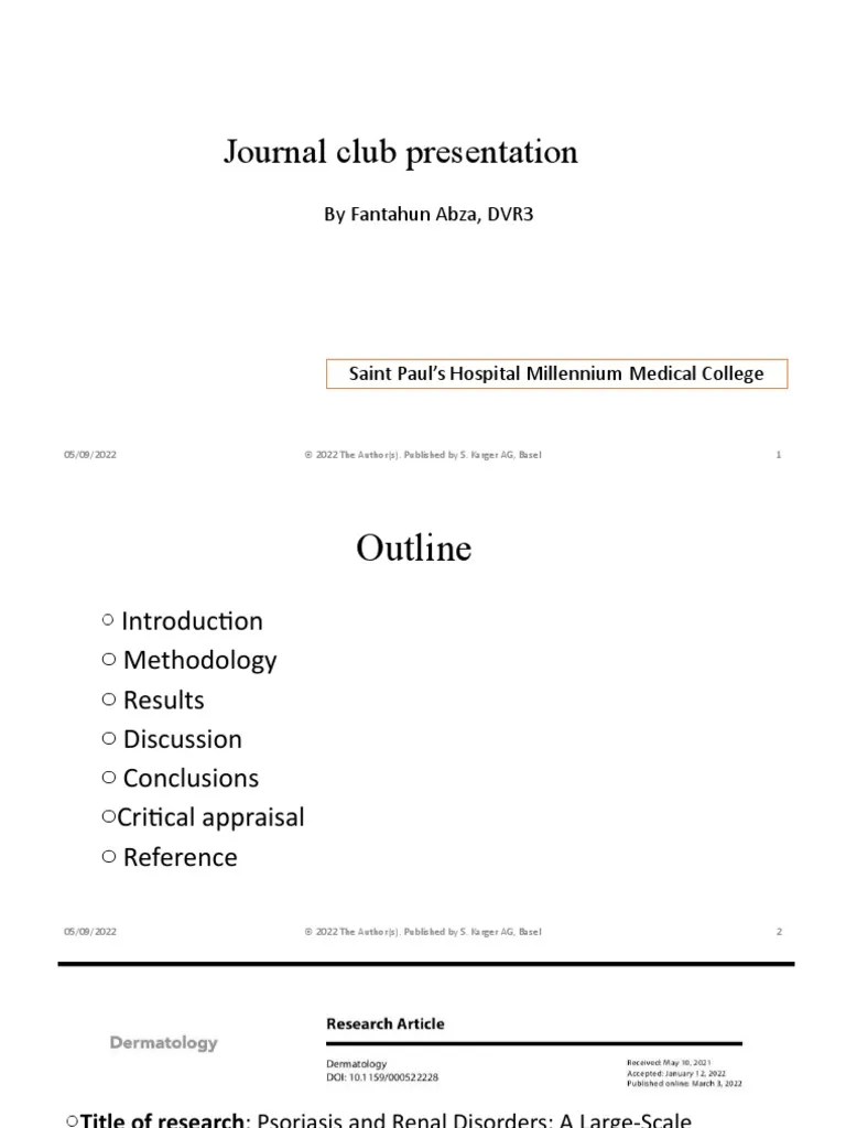 Journal Club Presentation PDF