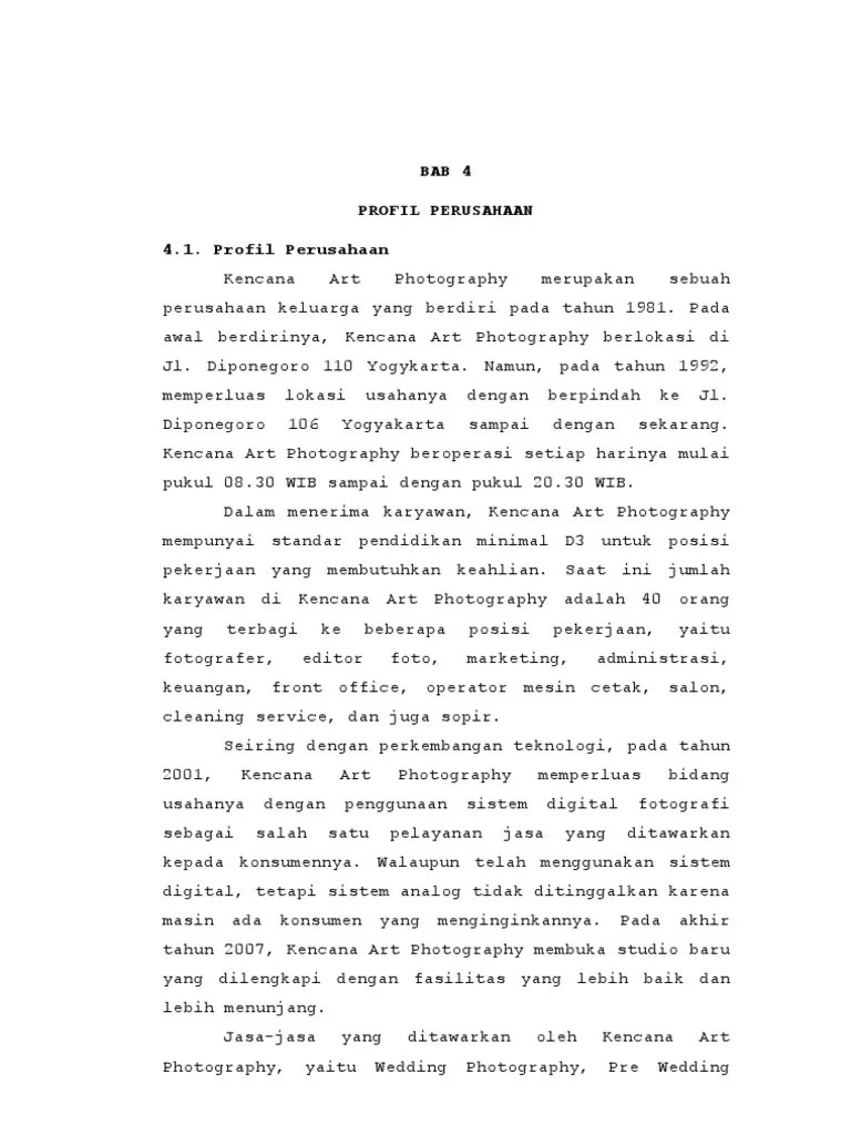 Contoh Profil Perusahaan PDF