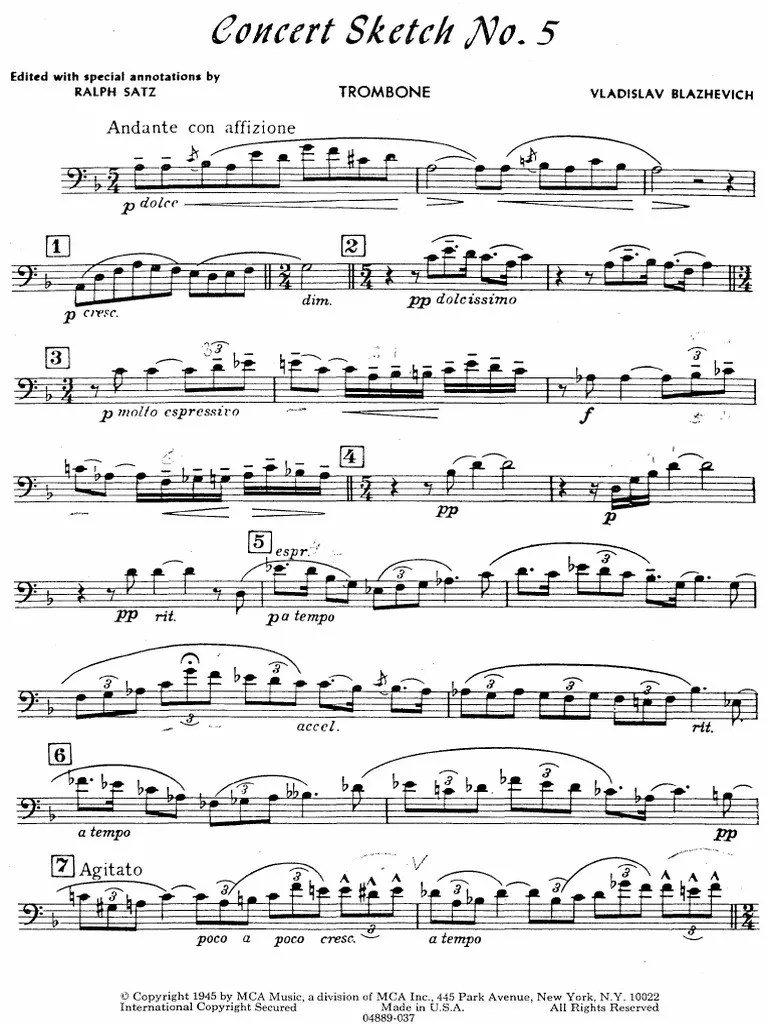 Blazhevich Trombone 062238 PDF