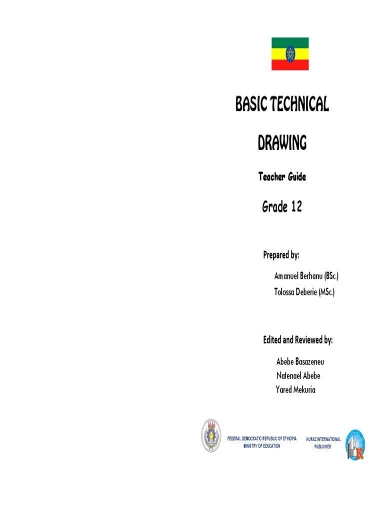Basic Technical Drawing Grade 12 PDF Teachers Drawing