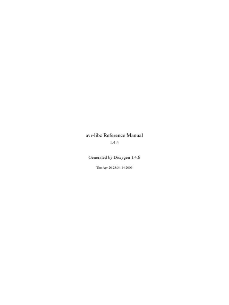Apr Libc 1.4.4 User Guide Introduction to Software Engineering