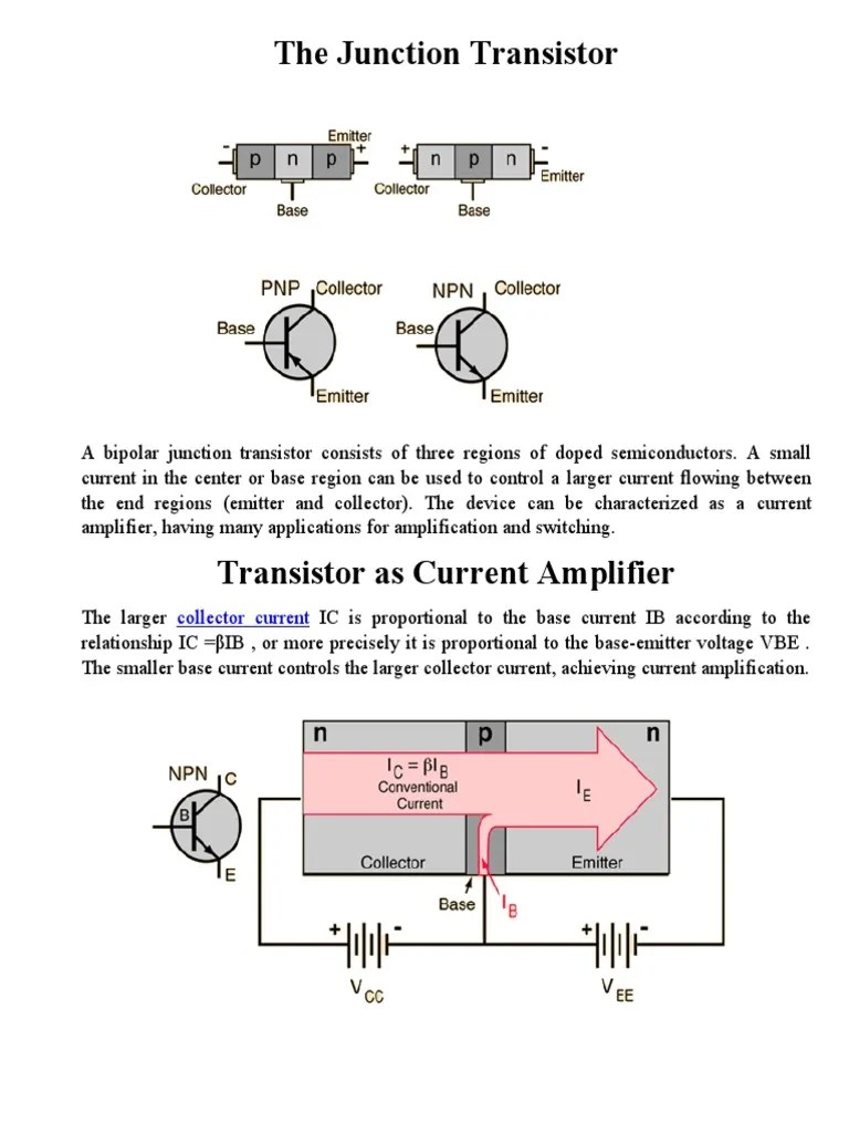 The Junction Transistor PDF