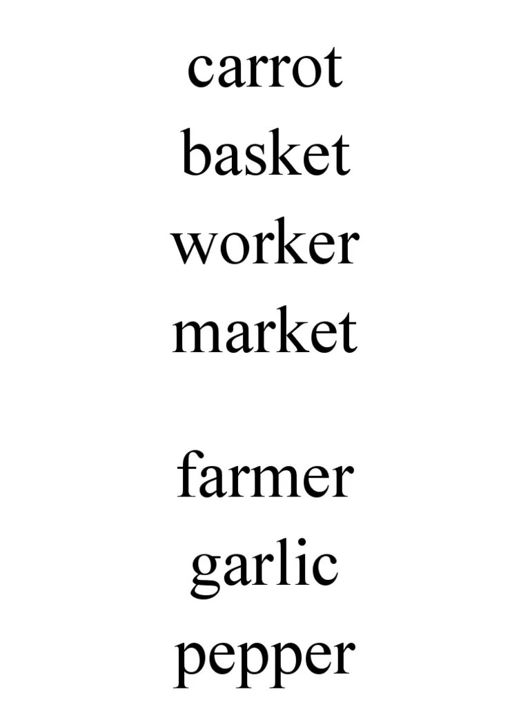 Long Words 1st Set PDF