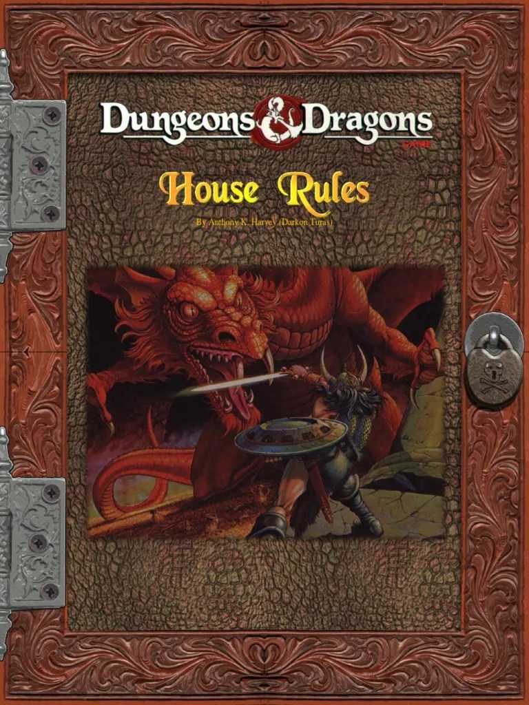 DnDHouse Rules PDF Grappling Dungeons & Dragons