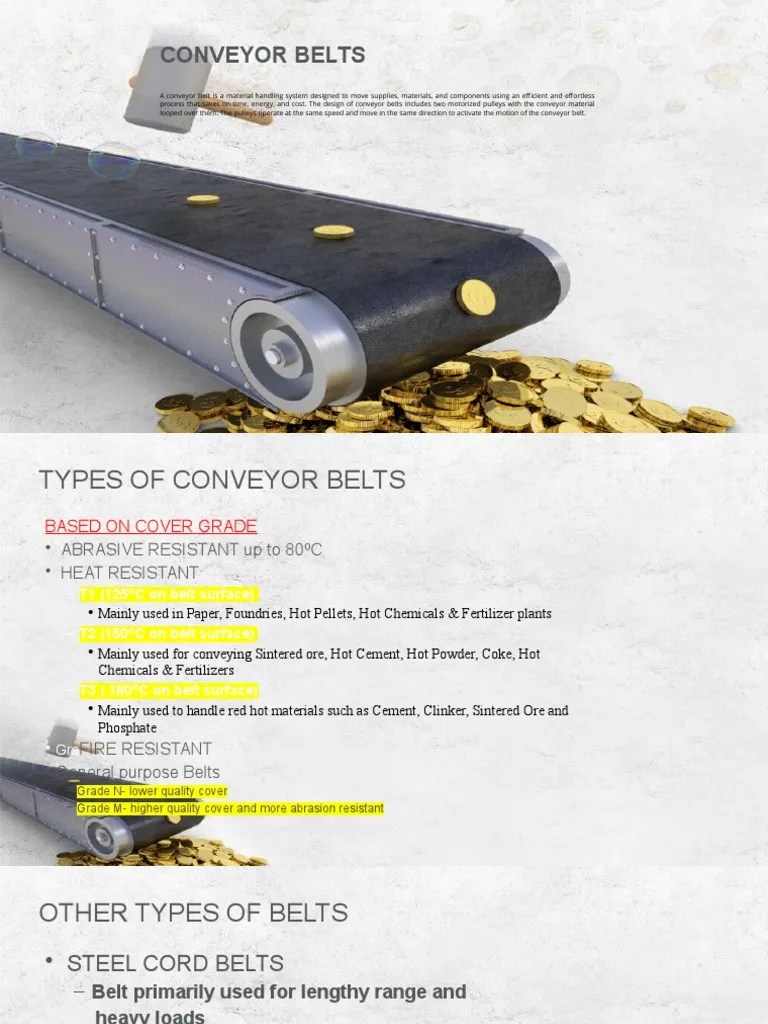 An InDepth Guide to Conveyor Belt Types, Materials, Splicing