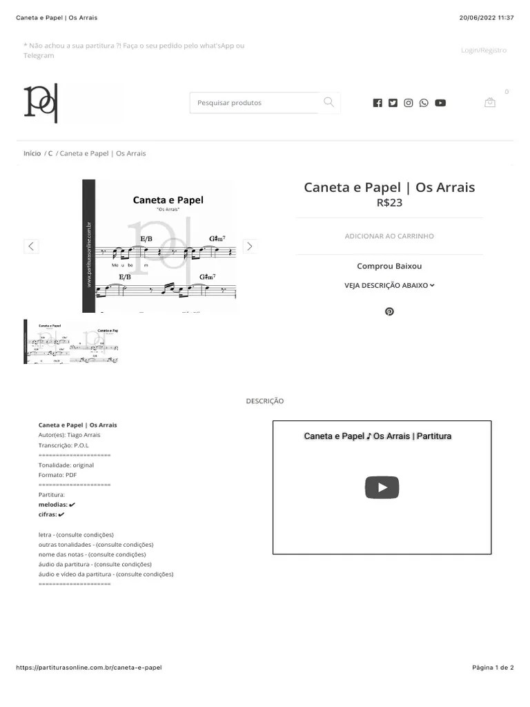 e Papel Os Arrais PDF