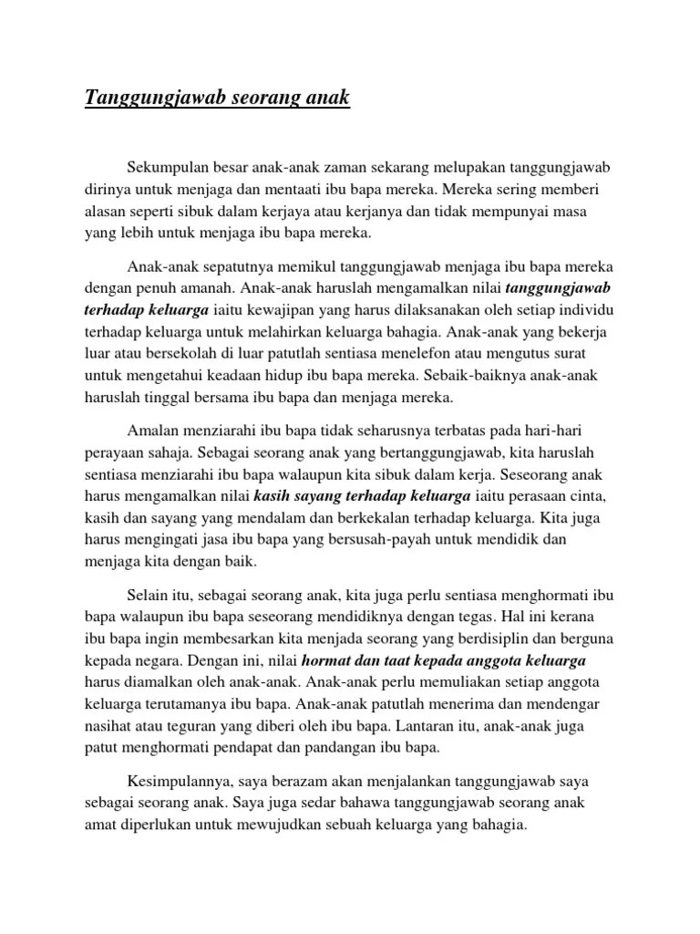 Moral Folio SPM Tugasan Esei