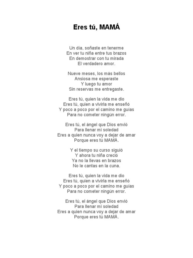 Eres Tu Mama PDF