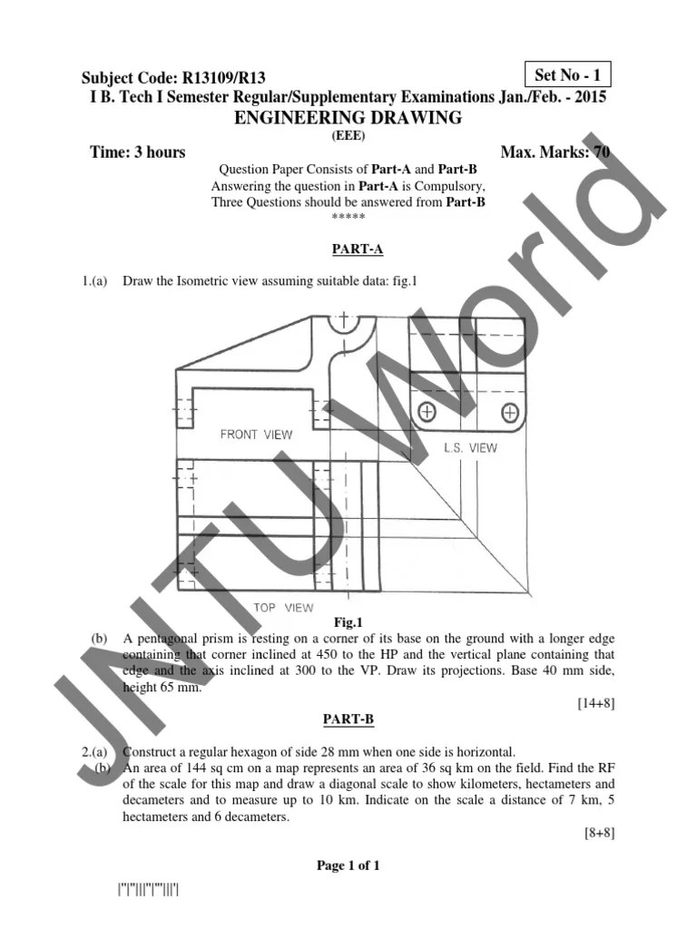 Jntu World Engineering Drawing Engineering Drawing PDF Ellipse