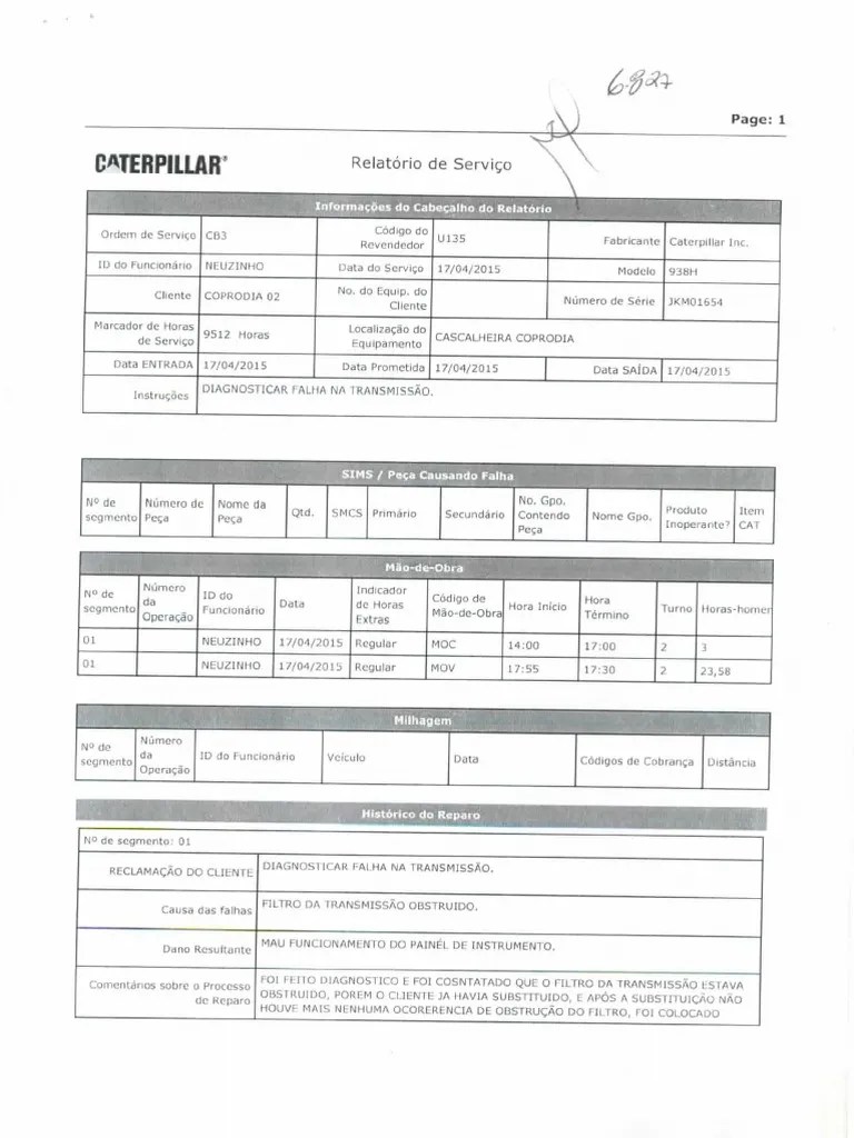 Manual Caterpillar 03 | PDF
