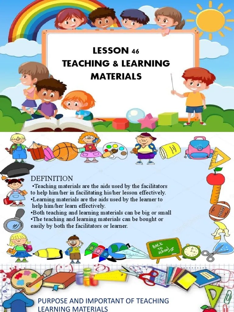 Lesson 46 Teaching & Learning Materials PDF