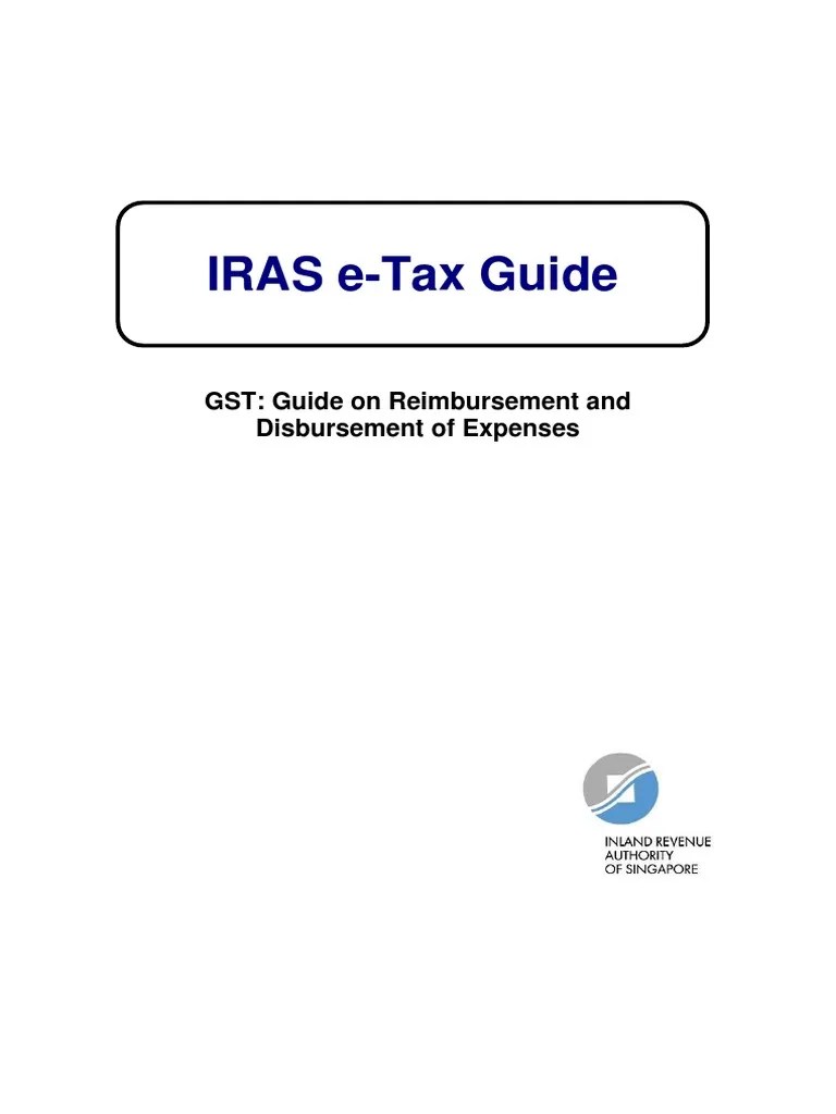 GST Guide On Reimbursement and Disbursement of Expenses PDF Value