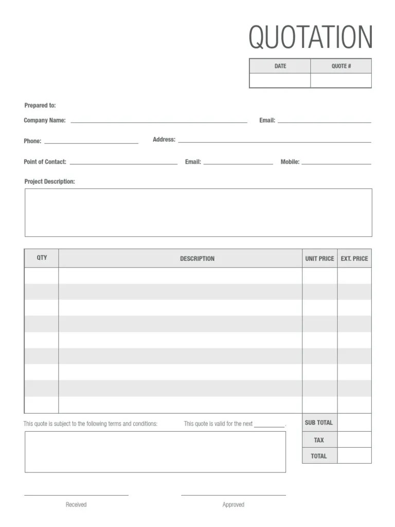 quotationtemplategraphicdesign PDF