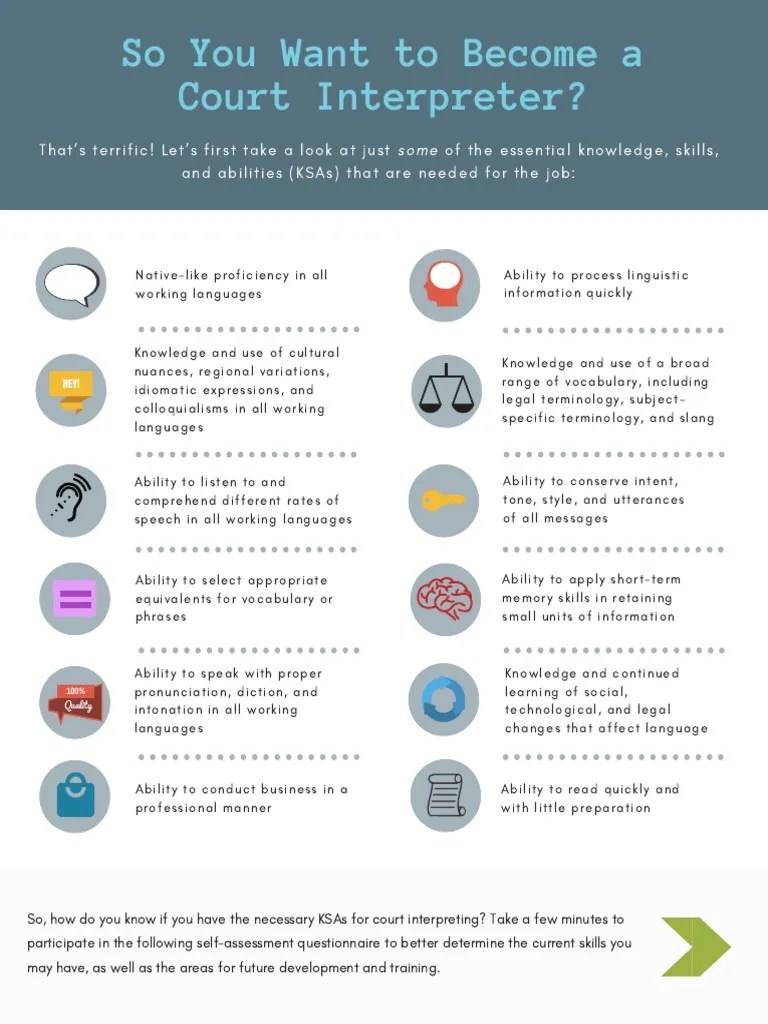 So You Want To A Court Interpreter? PDF Language