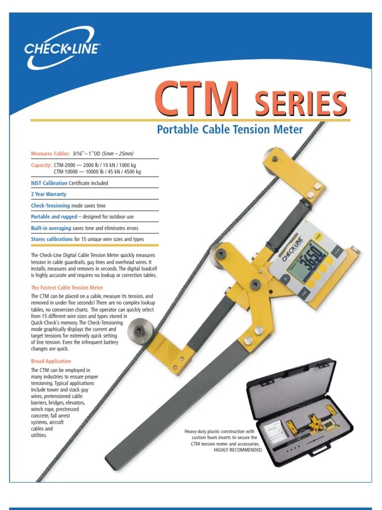 CTM Brochure PDF Calibration Kilogram