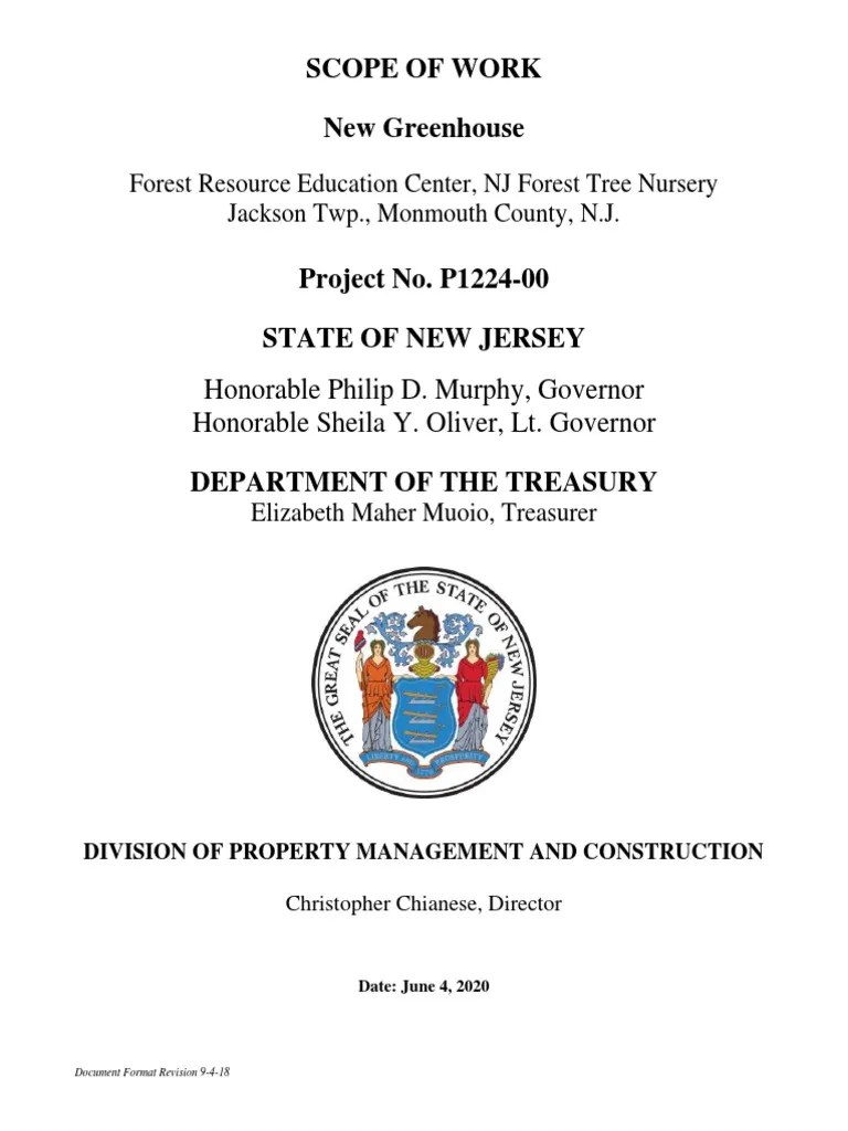 Division of Property Management and Construction Greenhouses PDF